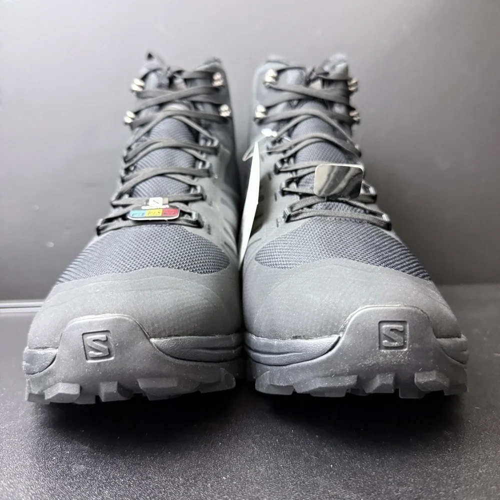 Salomon OUTblast TS CSWP Mens Size 13 Snow Boots Black 409223 Insulated 200 Gram